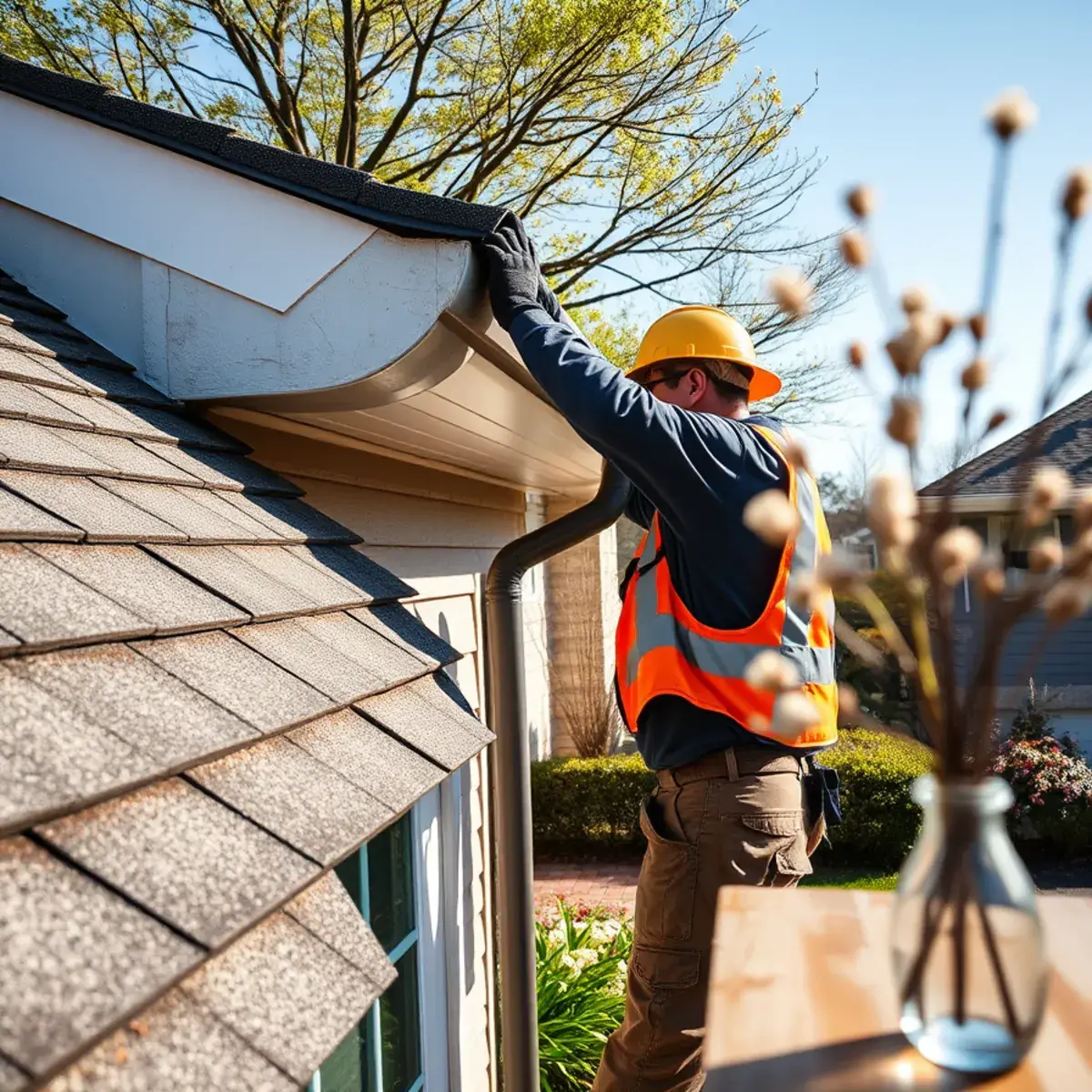 Gutter protection and roof drainage work near Riverhead, NY