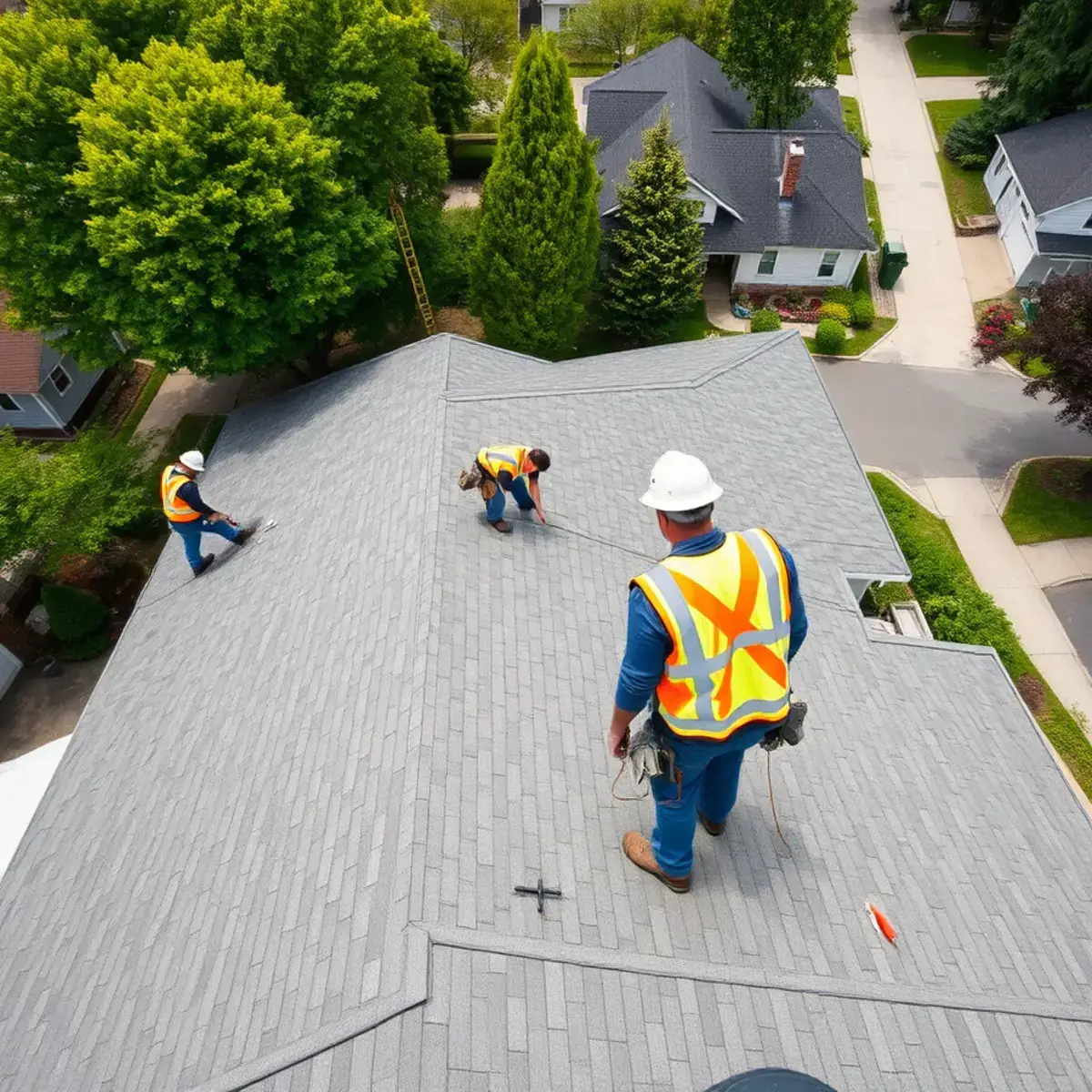 Roof replacement project near Ronkonkoma, NY