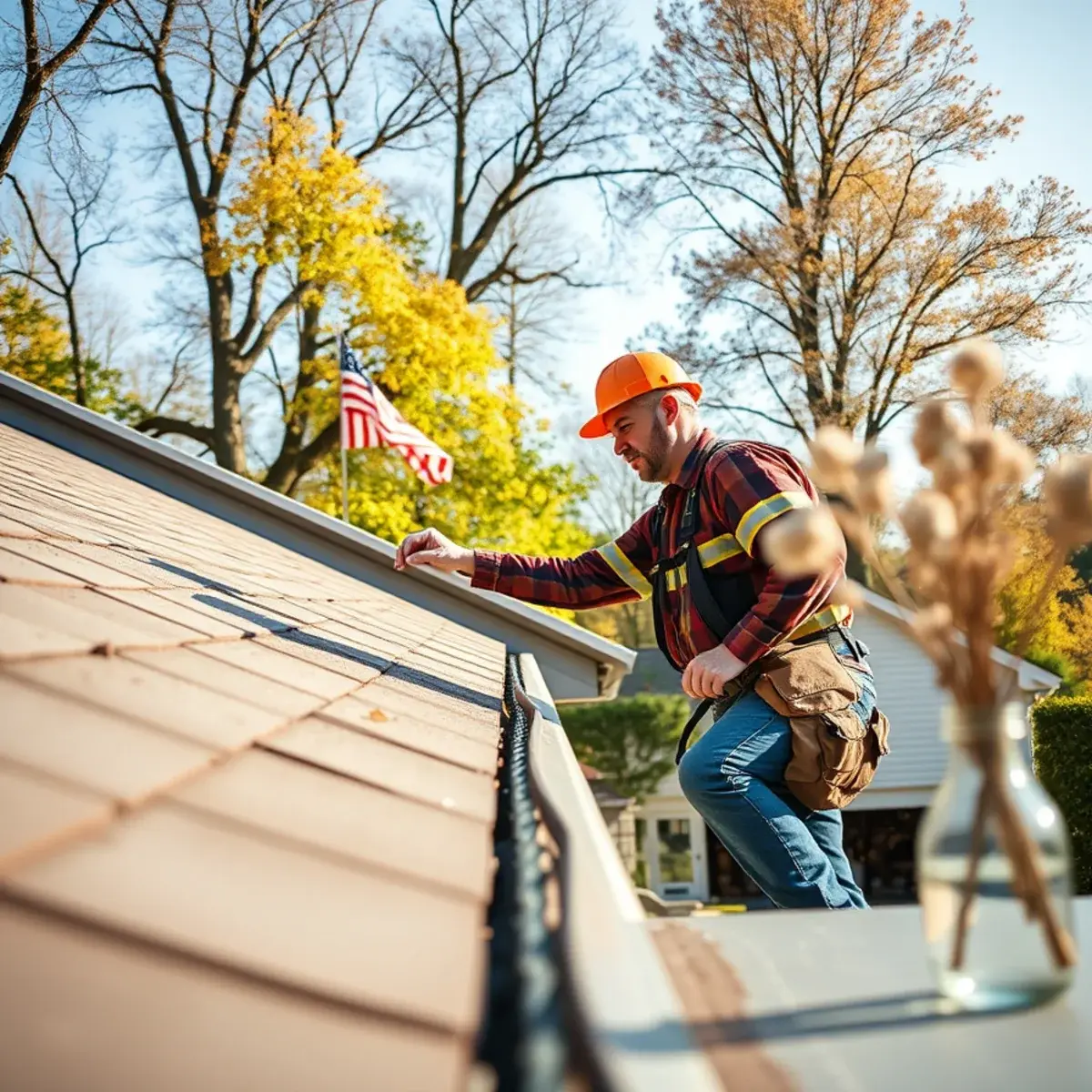 Gutter protection and roof drainage work near Saratoga Springs, NY