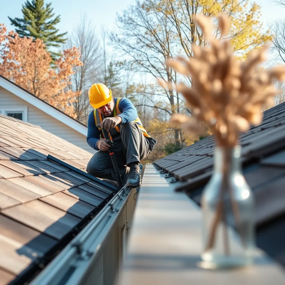 Gutter protection and roof drainage work near Saugerties, NY