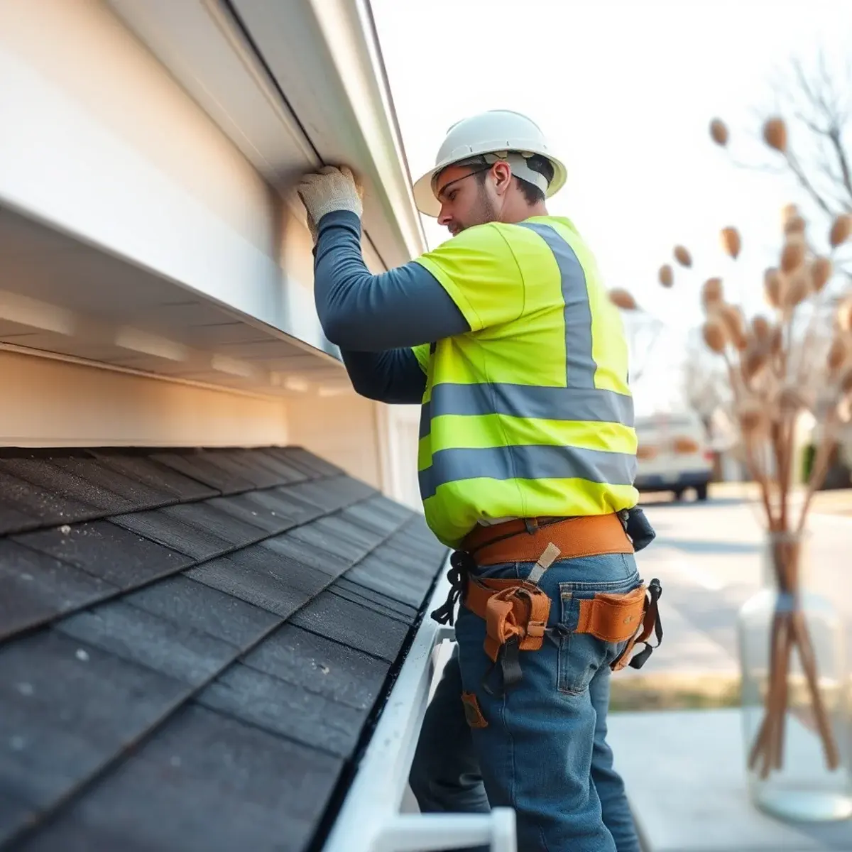 Gutter protection and roof drainage work near Sayville, NY