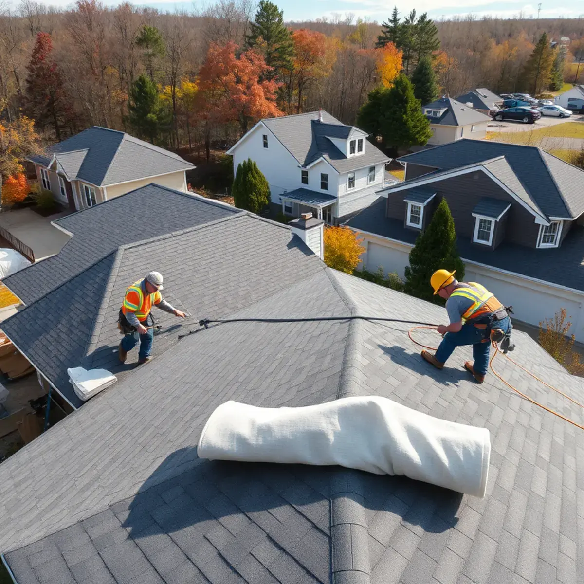 Roof replacement project near Schenectady County, NY