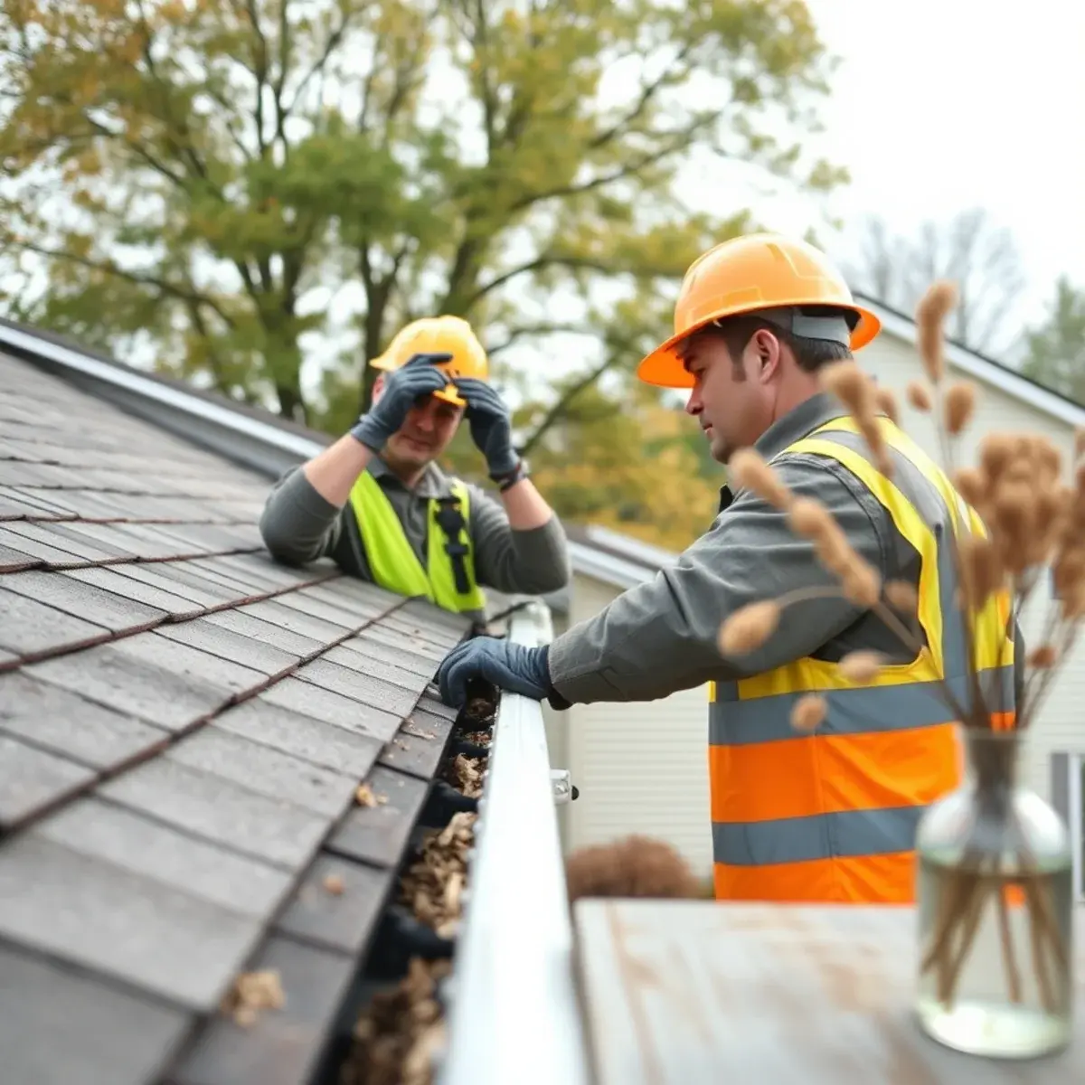 Gutter protection and roof drainage work near Schenectady, NY