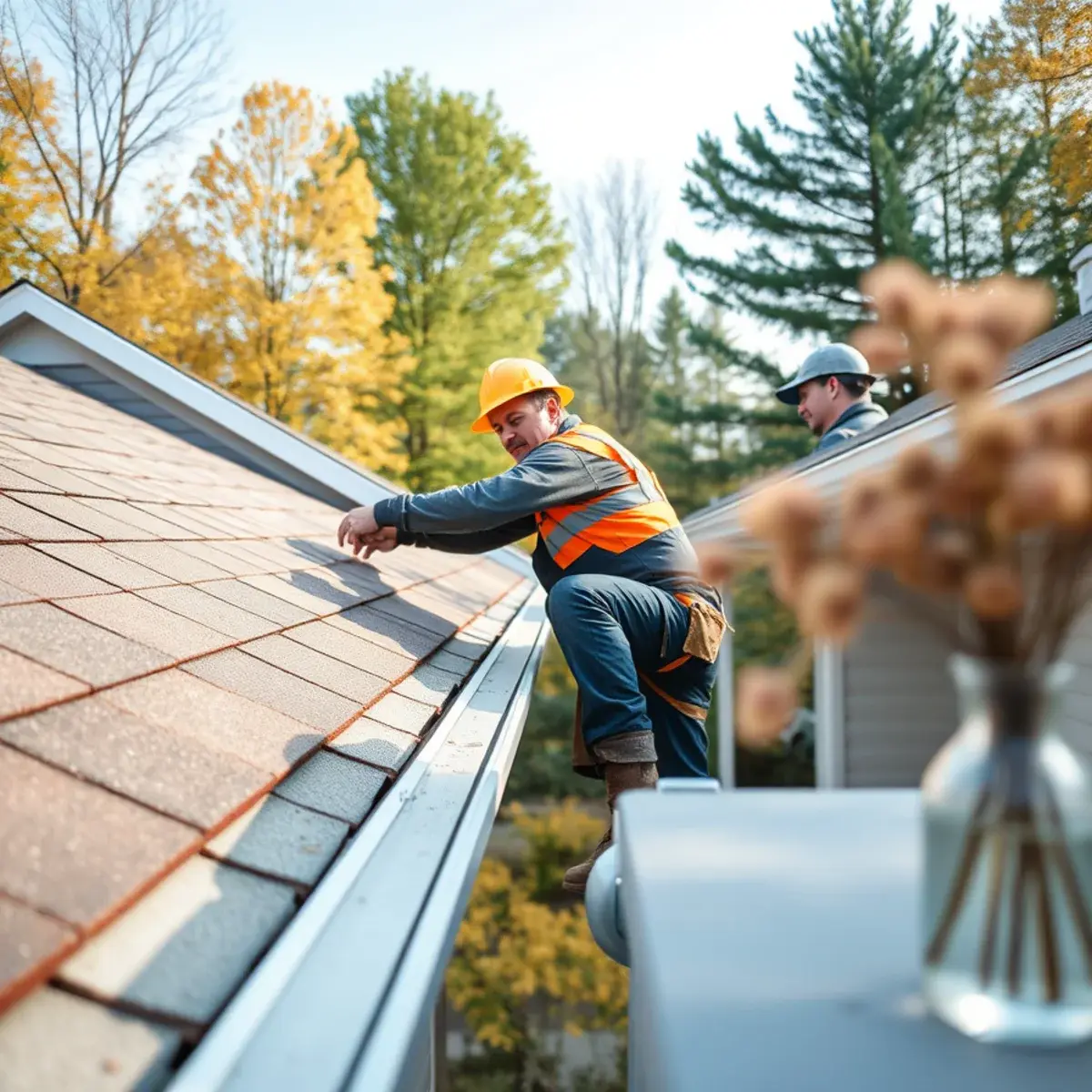 Gutter protection and roof drainage work near Seneca County, NY