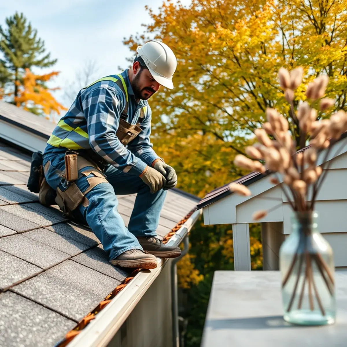 Gutter protection and roof drainage work near Sherrill, NY