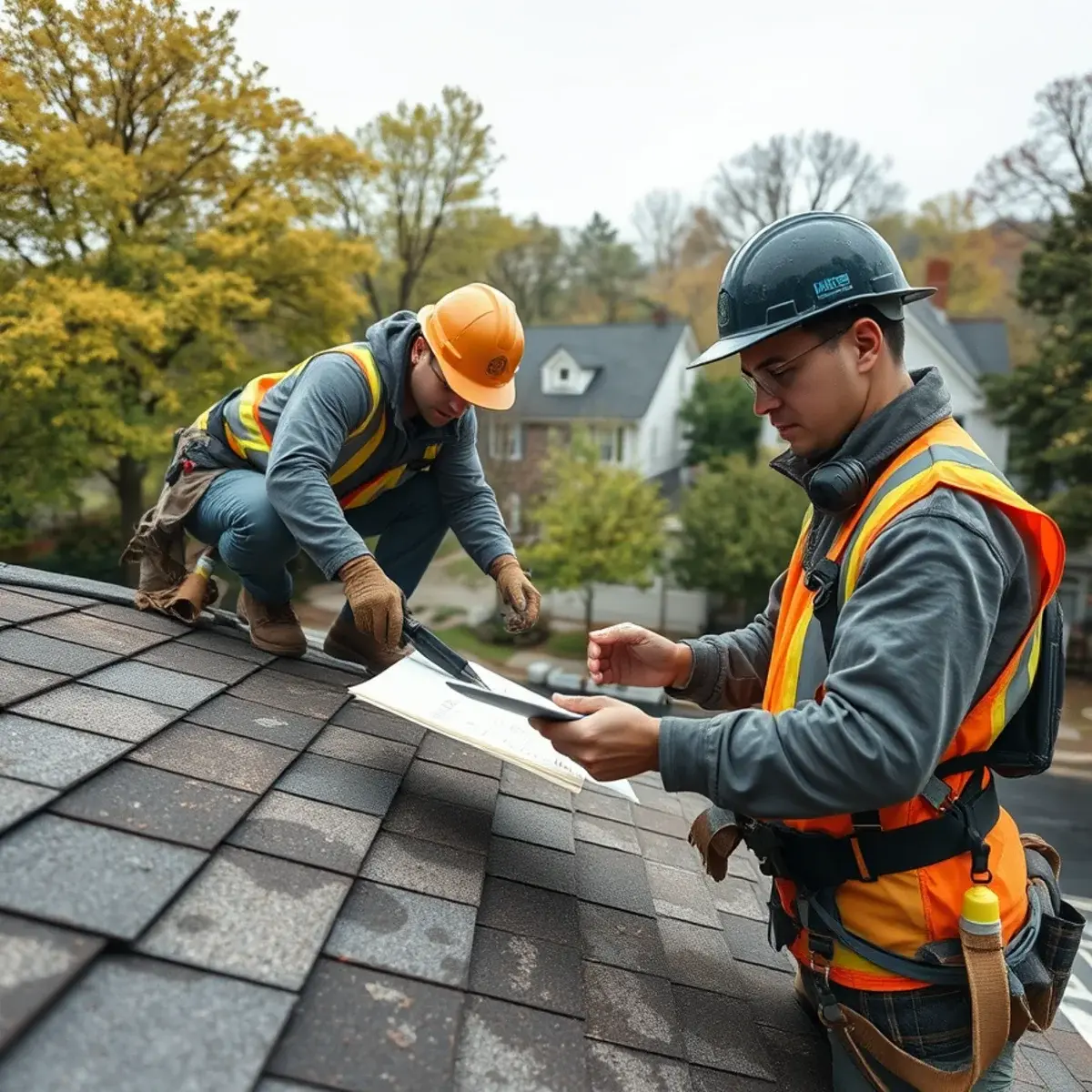 Storm damage roof repair near Sleepy Hollow, NY
