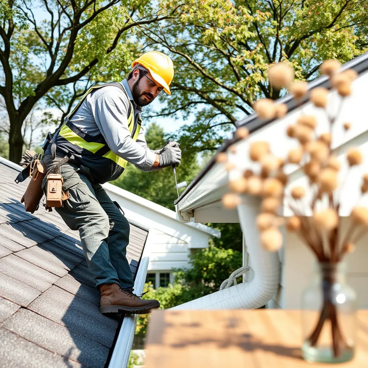 Gutter protection and roof drainage work near Southeast, NY