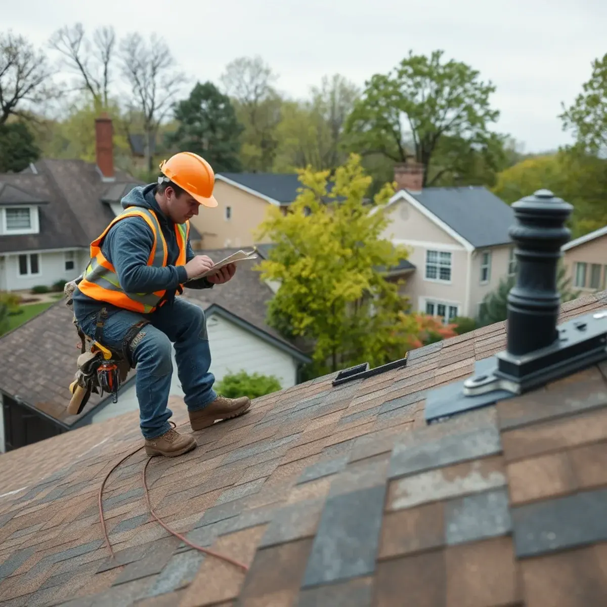 Storm damage roof repair near Spring Valley, NY