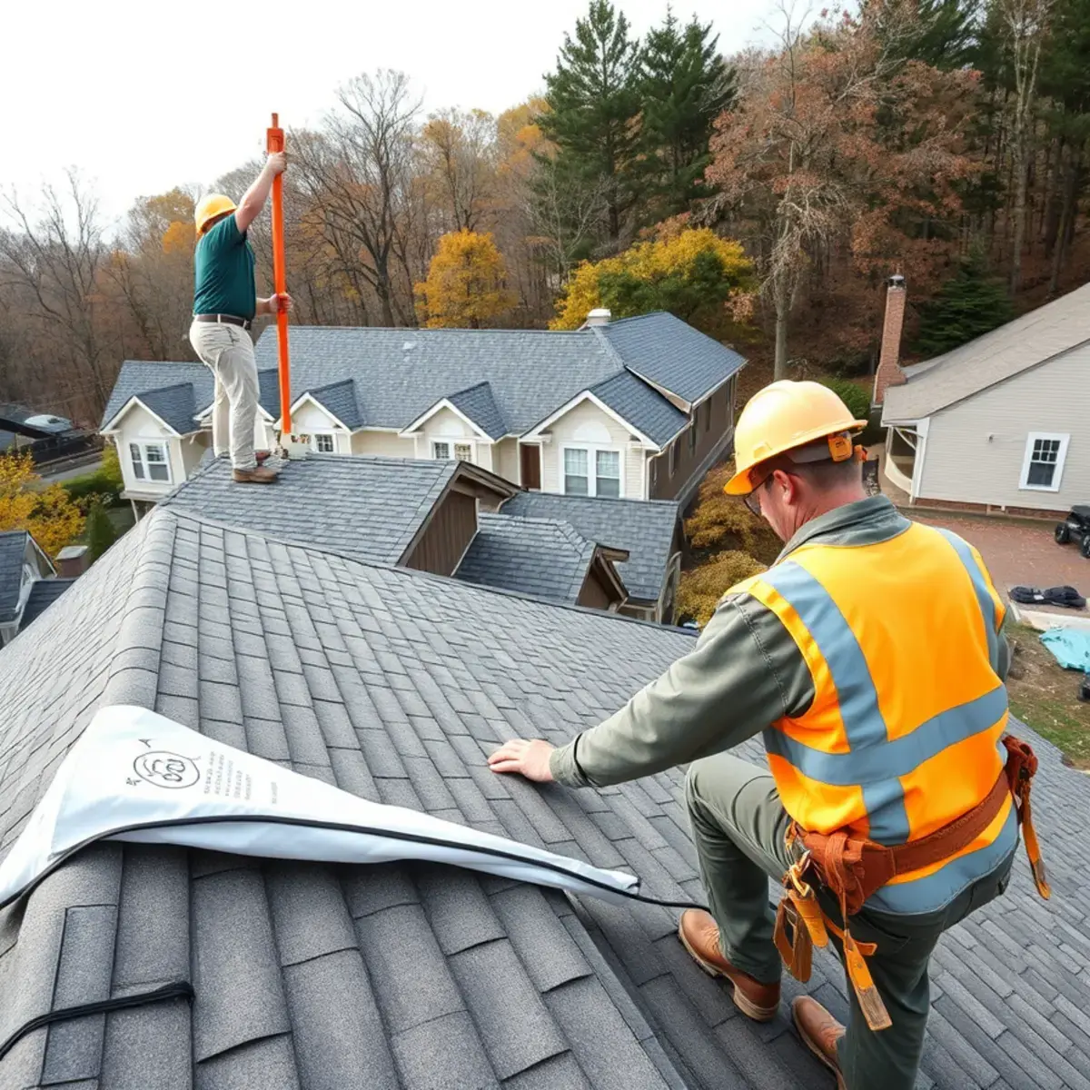 Roof replacement project near St. Lawrence County, NY