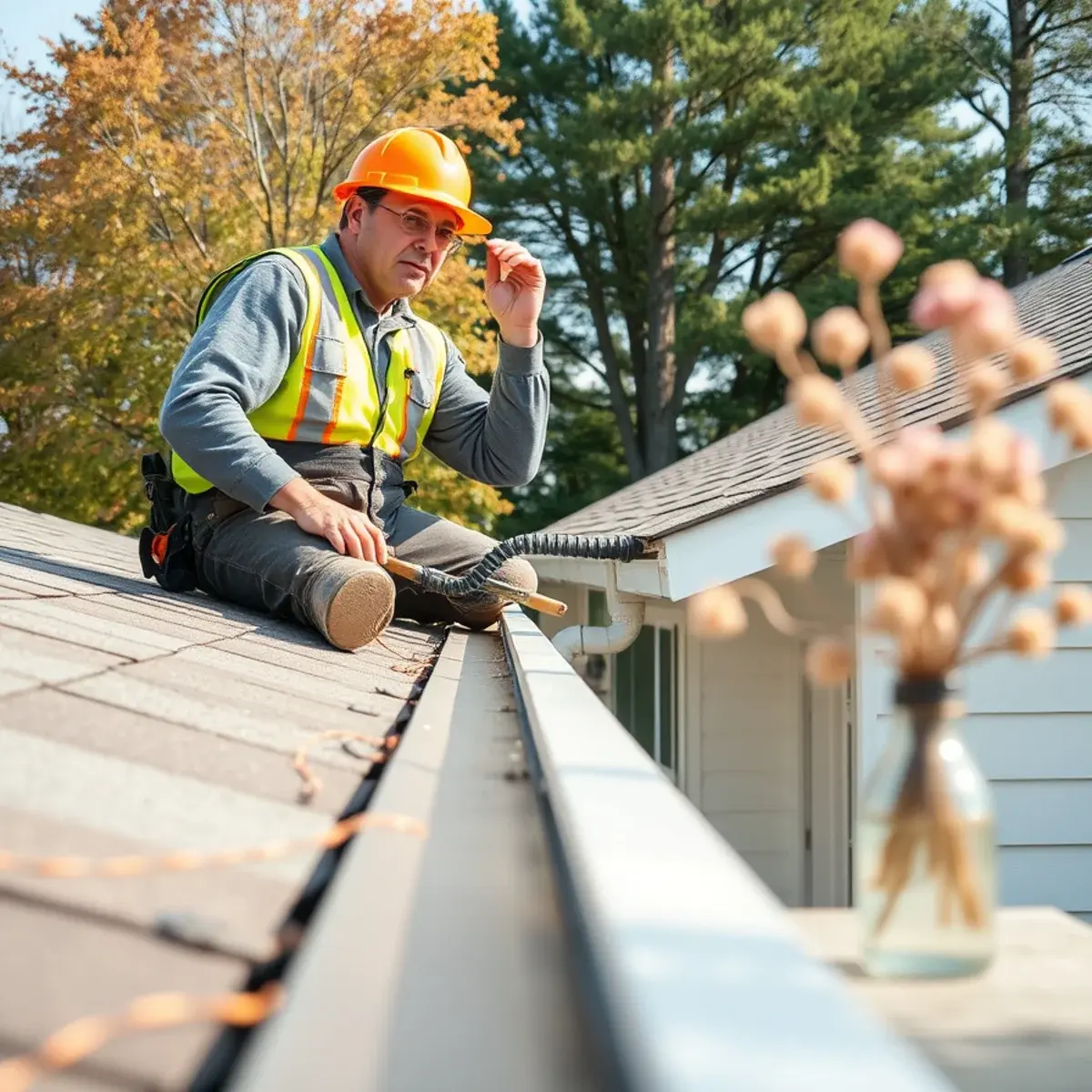 Gutter protection and roof drainage work near Steuben County, NY
