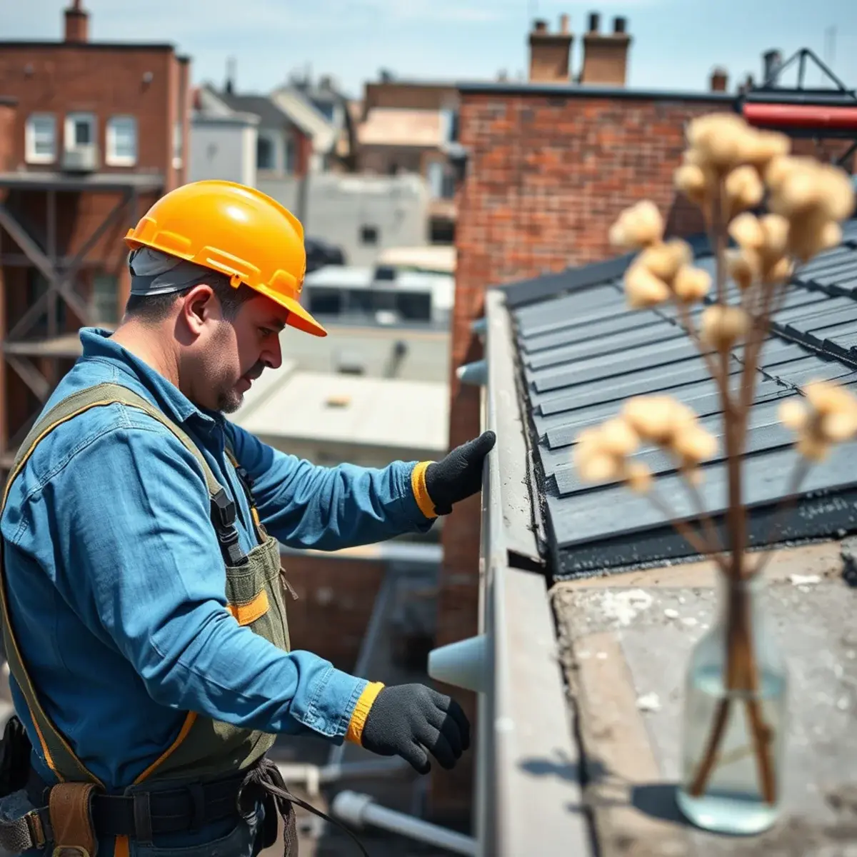Gutter protection and roof drainage work near Stuyvesant Town, NY