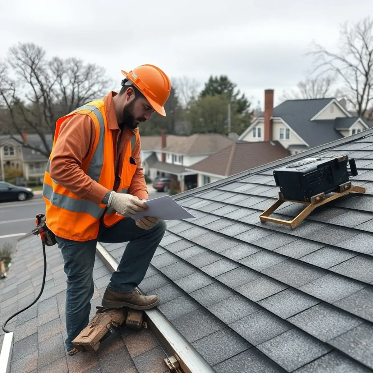 Storm damage roof repair near Suffolk County, NY