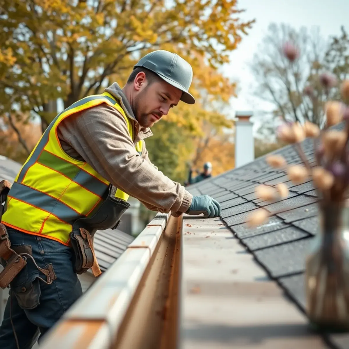 Gutter protection and roof drainage work near Syracuse, NY