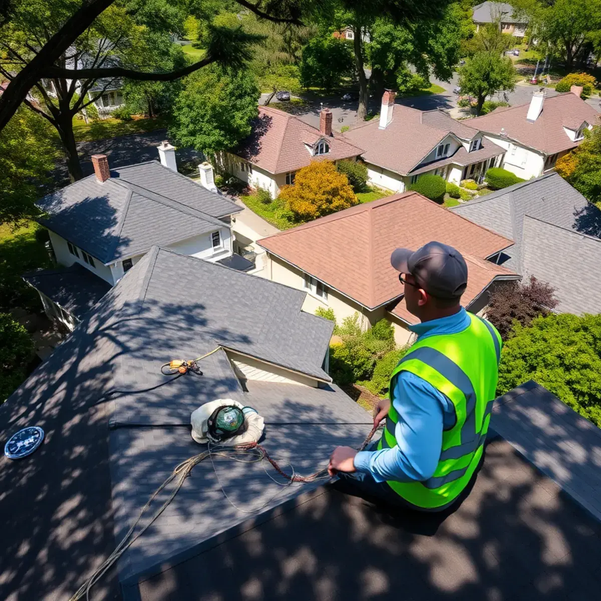 Roof replacement project near Tappan, NY