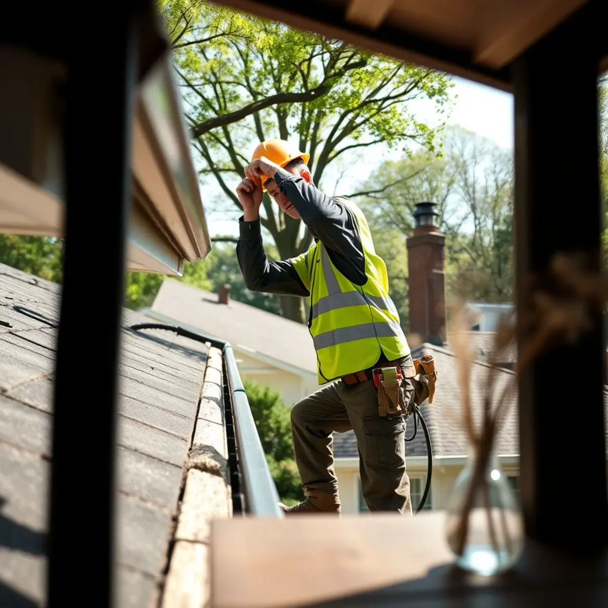 Gutter protection and roof drainage work near Tappan, NY