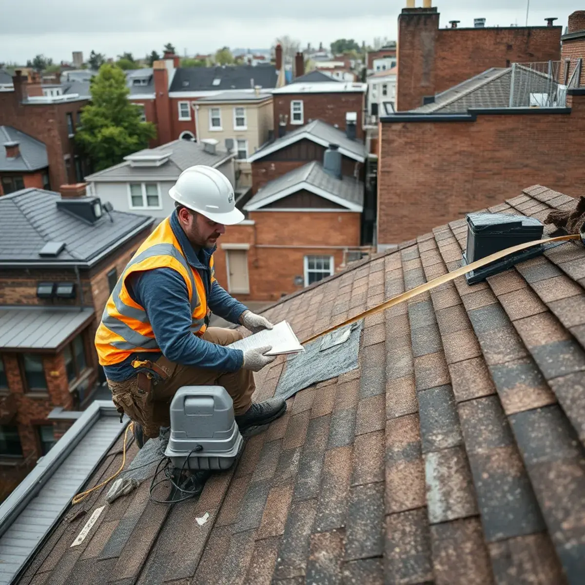 Storm damage roof repair near Tompkinsville, NY