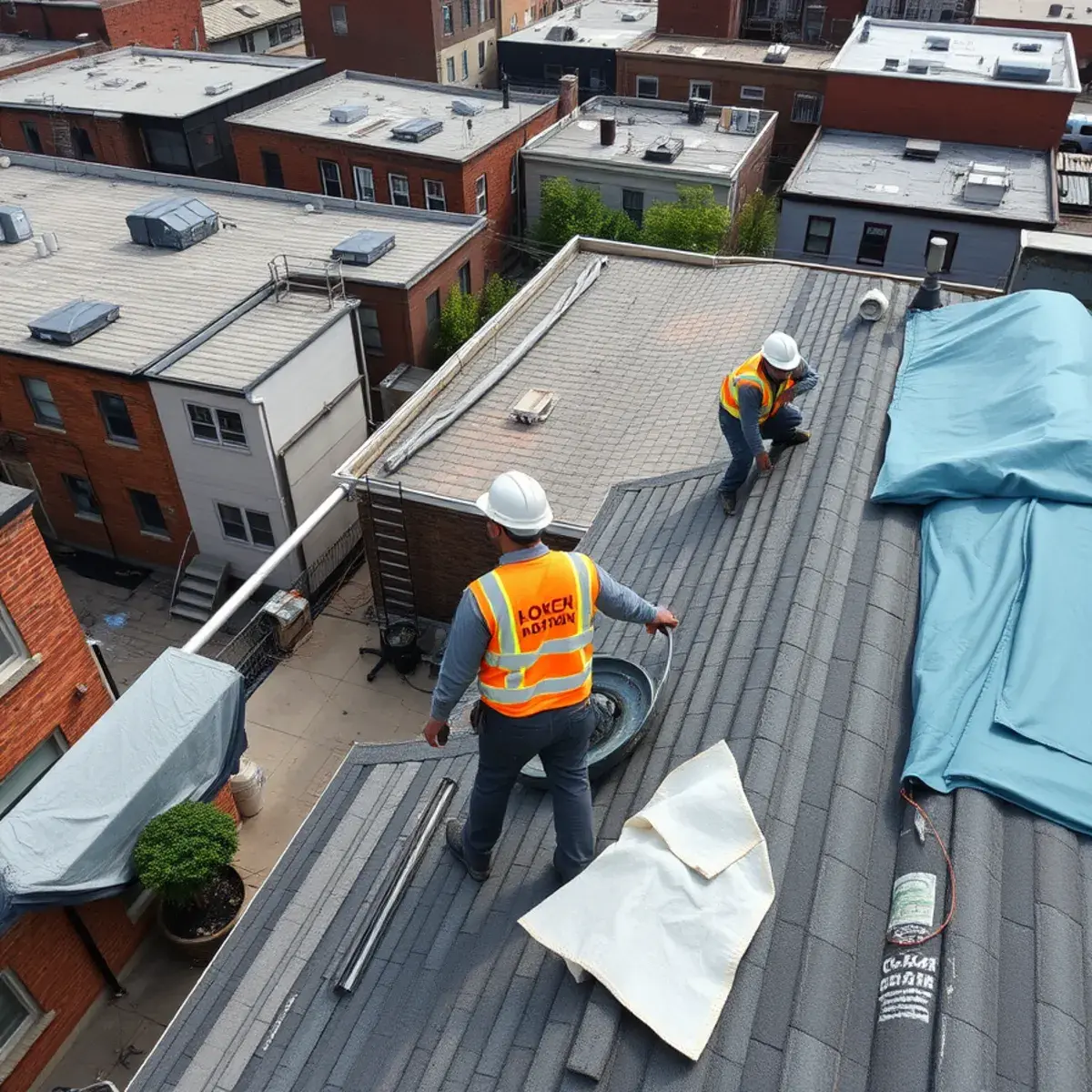 Roof replacement project near Tremont, NY
