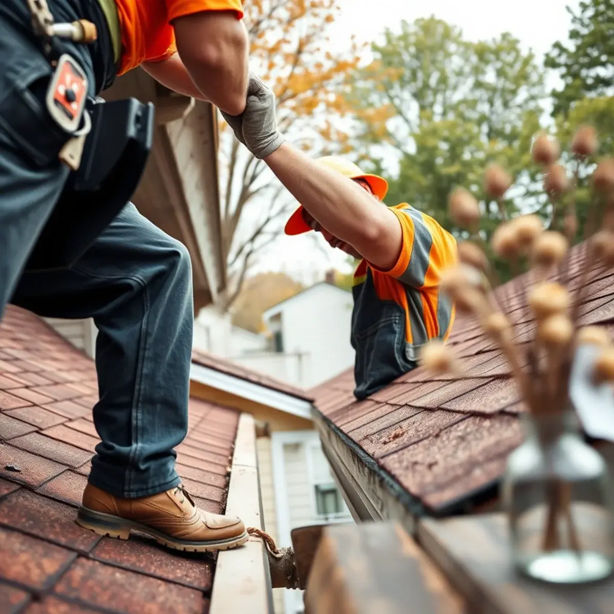 Gutter protection and roof drainage work near Utica, NY