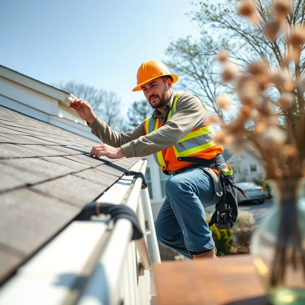 Gutter protection and roof drainage work near Valley Stream, NY