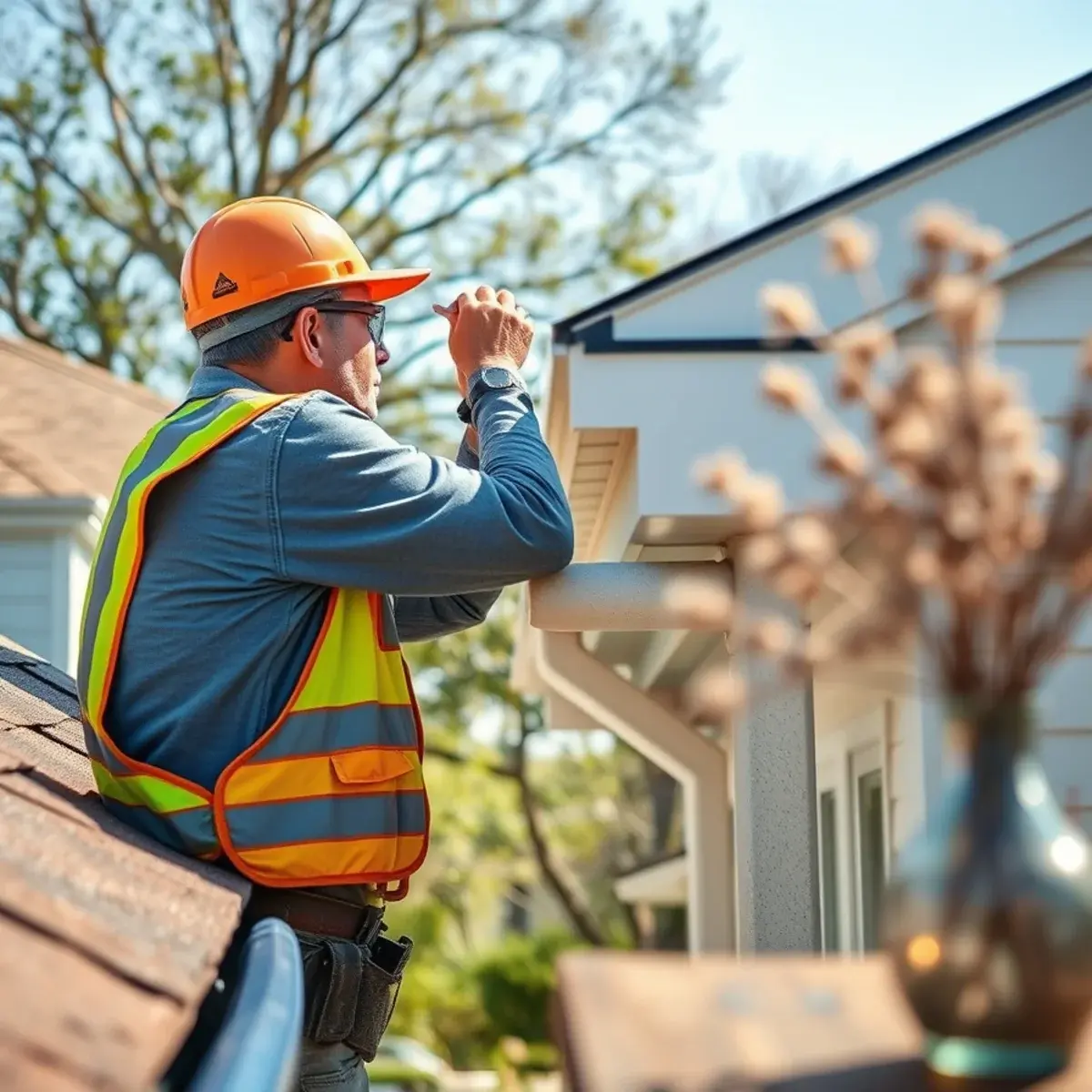 Gutter protection and roof drainage work near Wantagh, NY