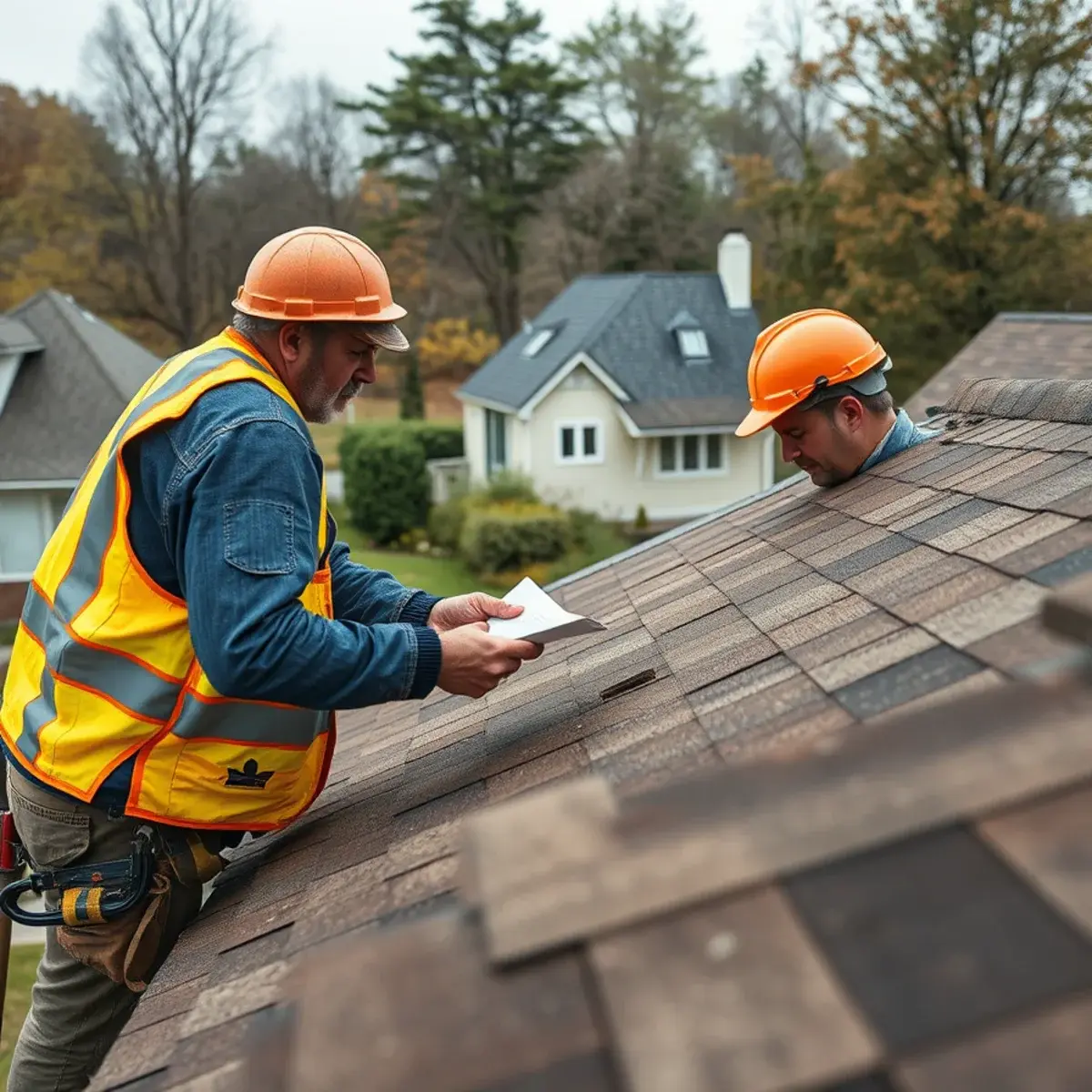 Storm damage roof repair near Warren County, NY