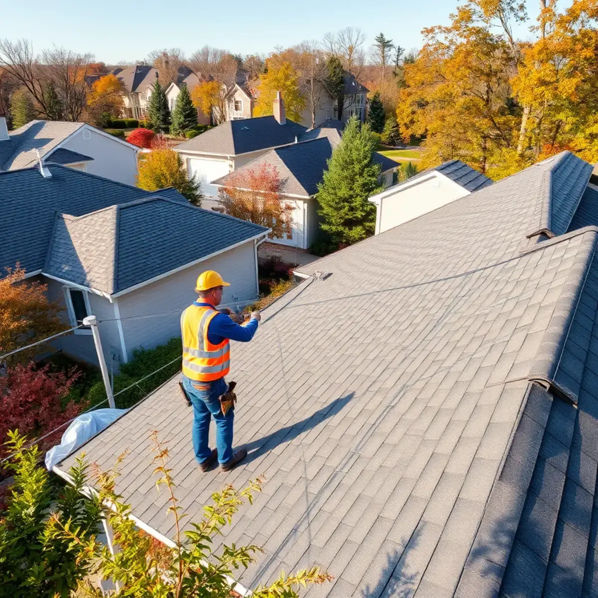 Roof replacement project near Warwick, NY