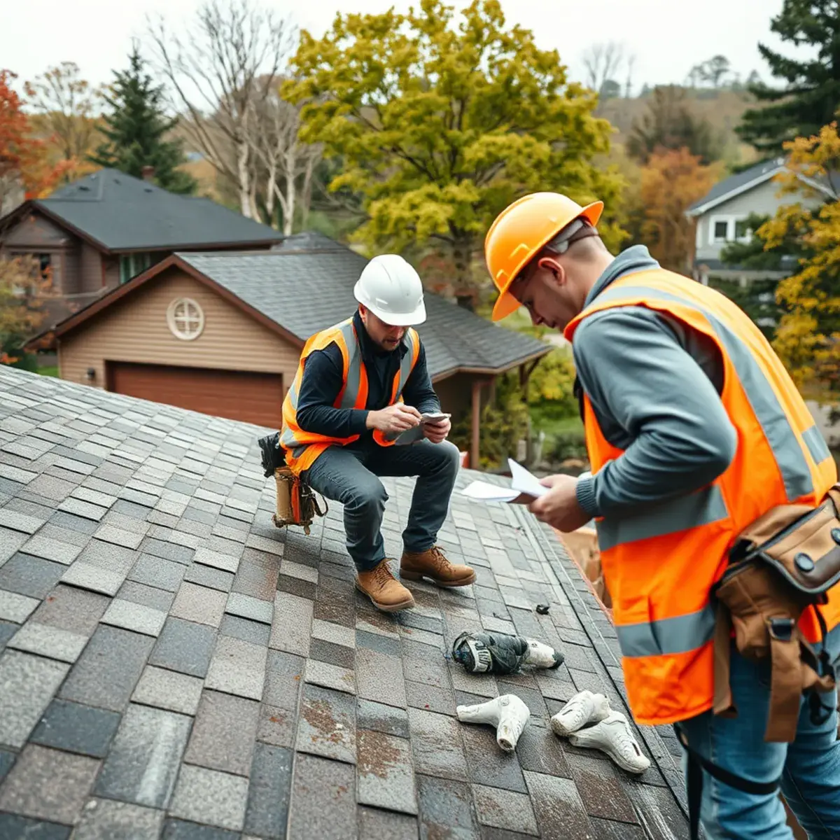 Storm damage roof repair near Wayne County, NY