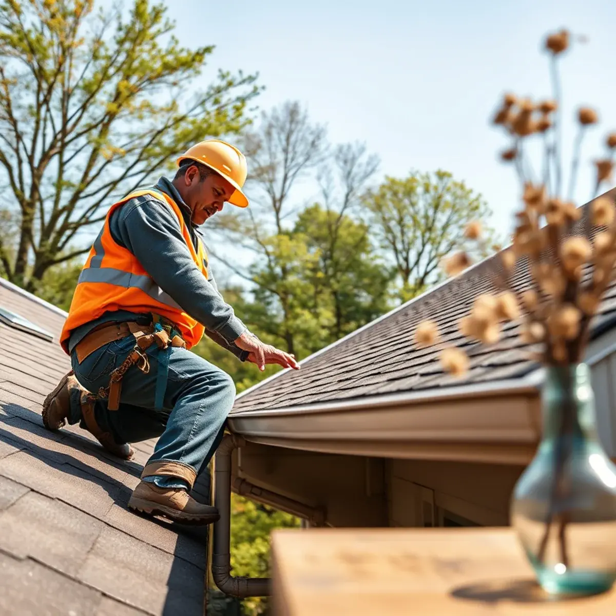 Gutter protection and roof drainage work near Wayne County, NY