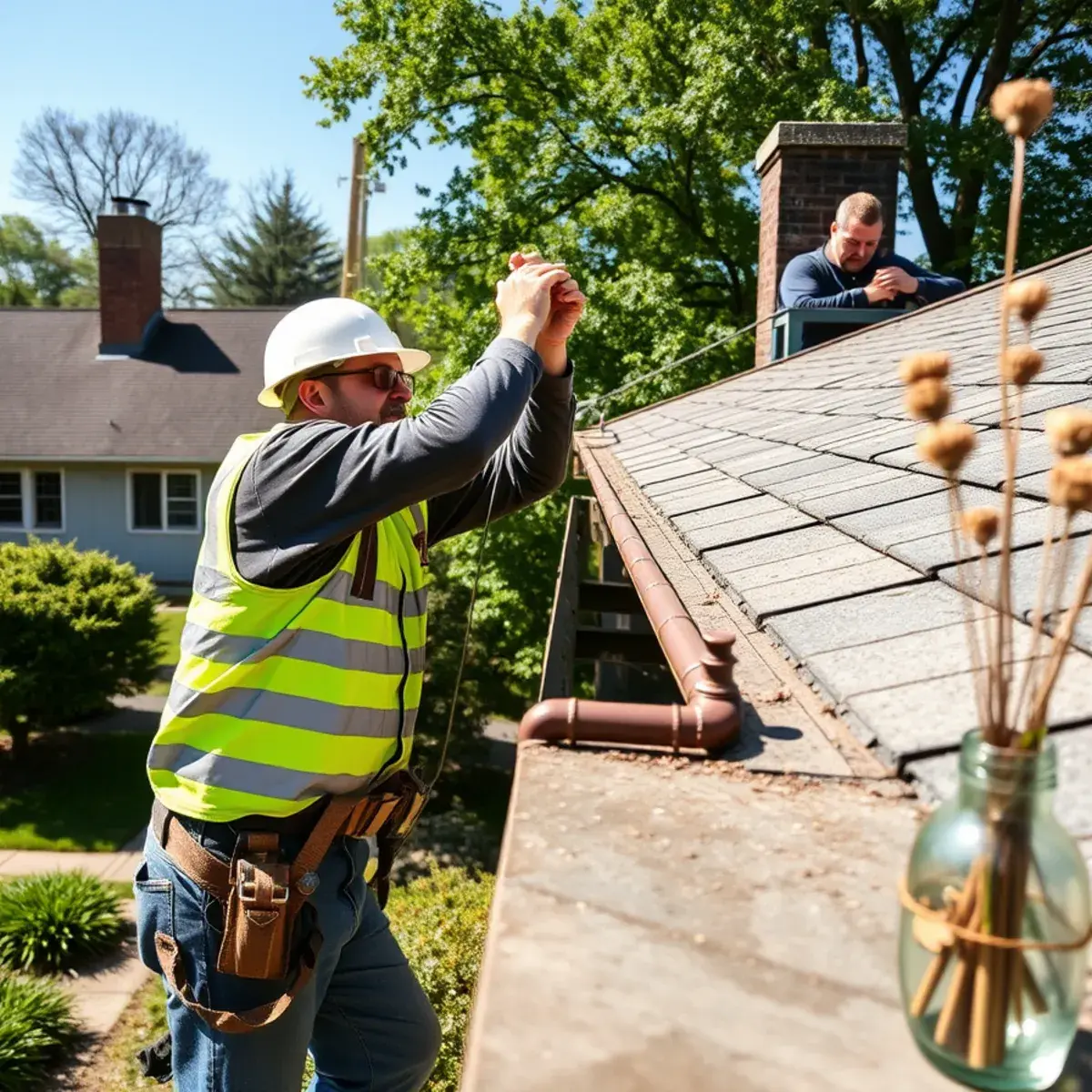 Gutter protection and roof drainage work near West Haverstraw, NY