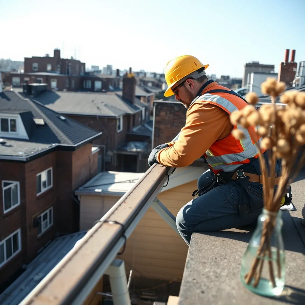 Gutter protection and roof drainage work near Whitestone, NY