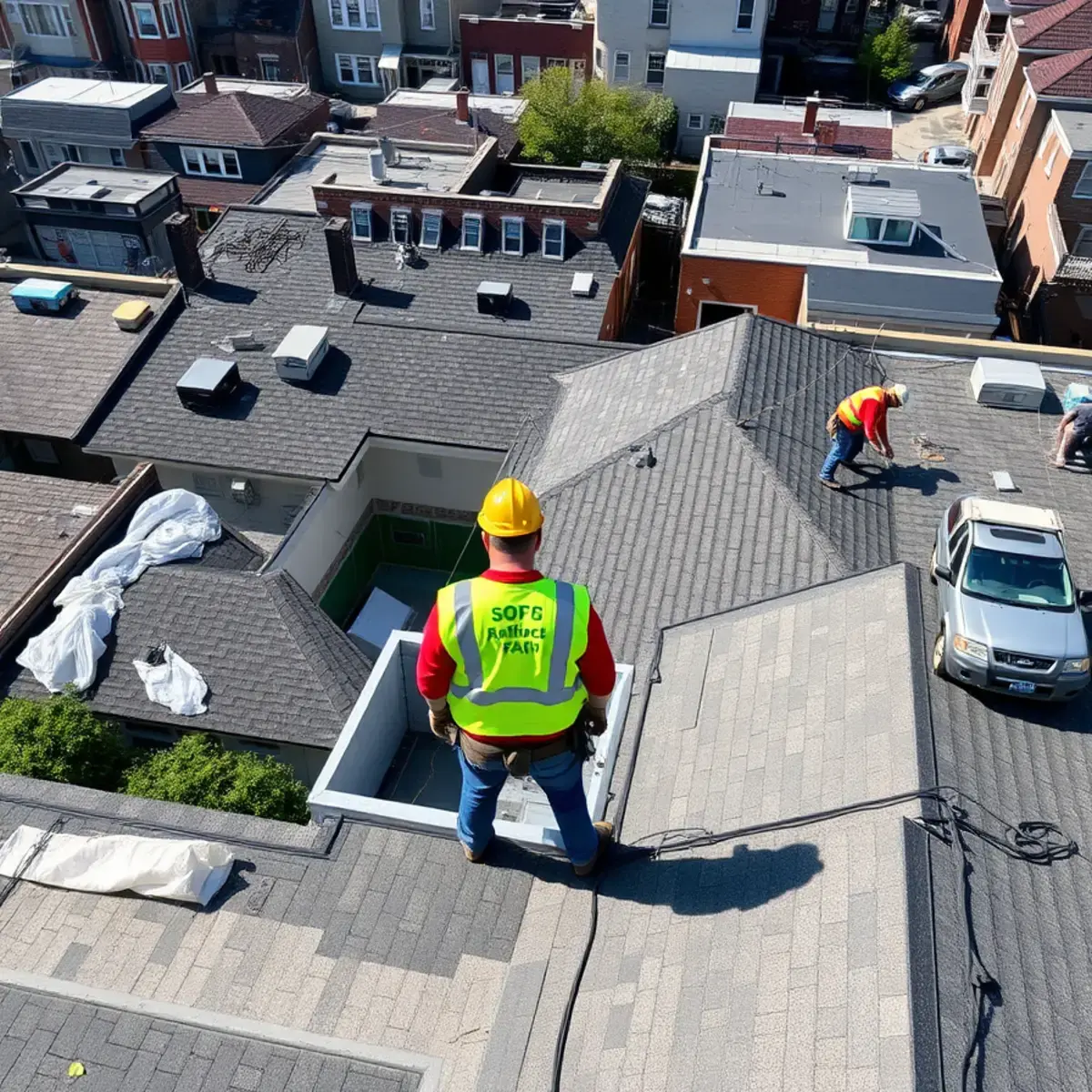 Roof replacement project near Woodlawn, NY