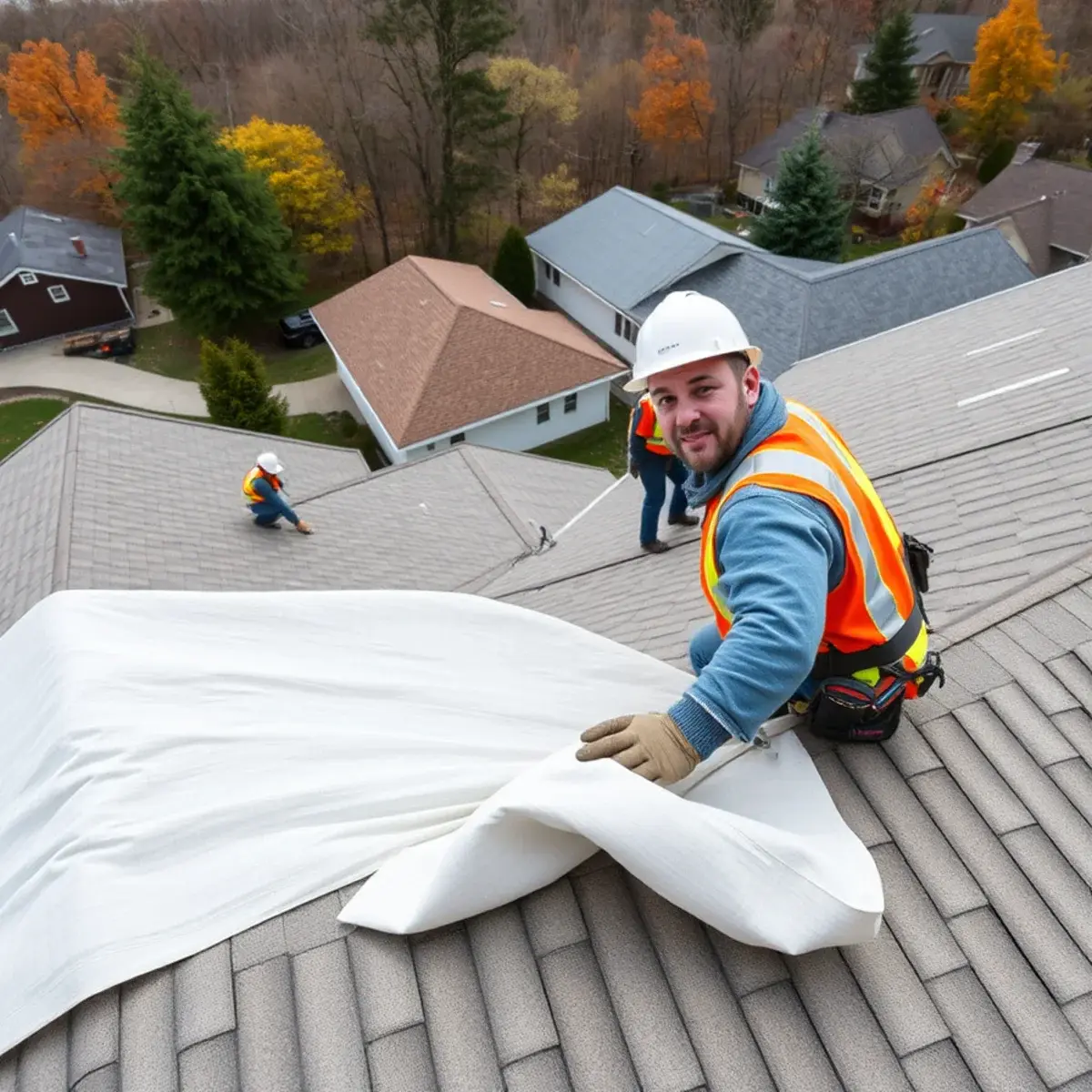 Roof replacement project near Woodstock, NY