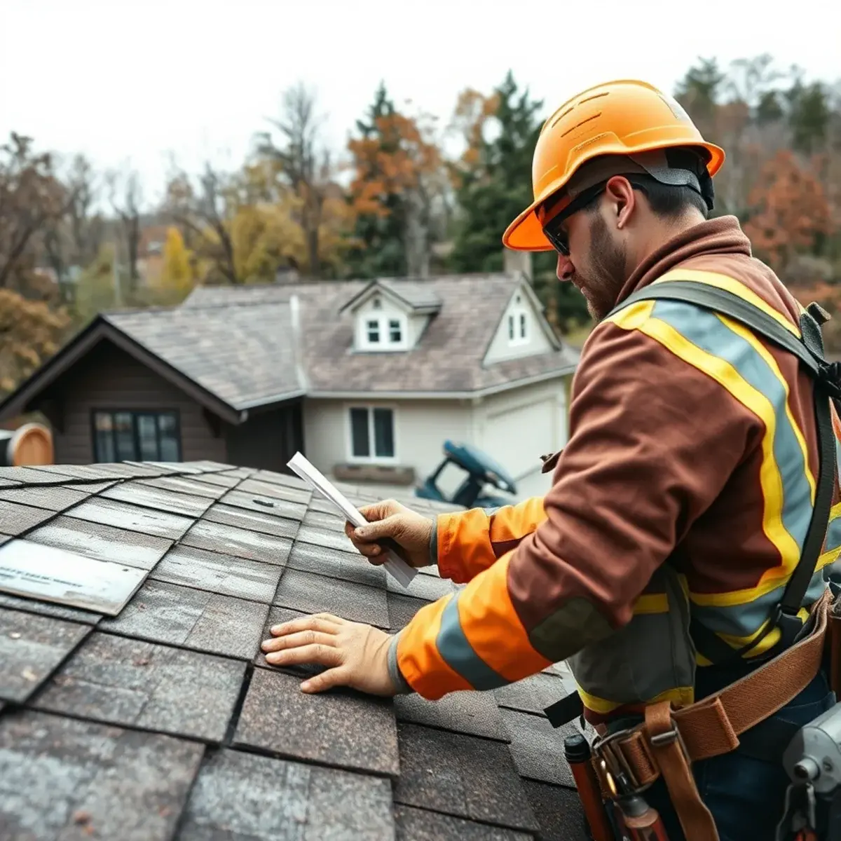 Storm damage roof repair near Woodstock, NY
