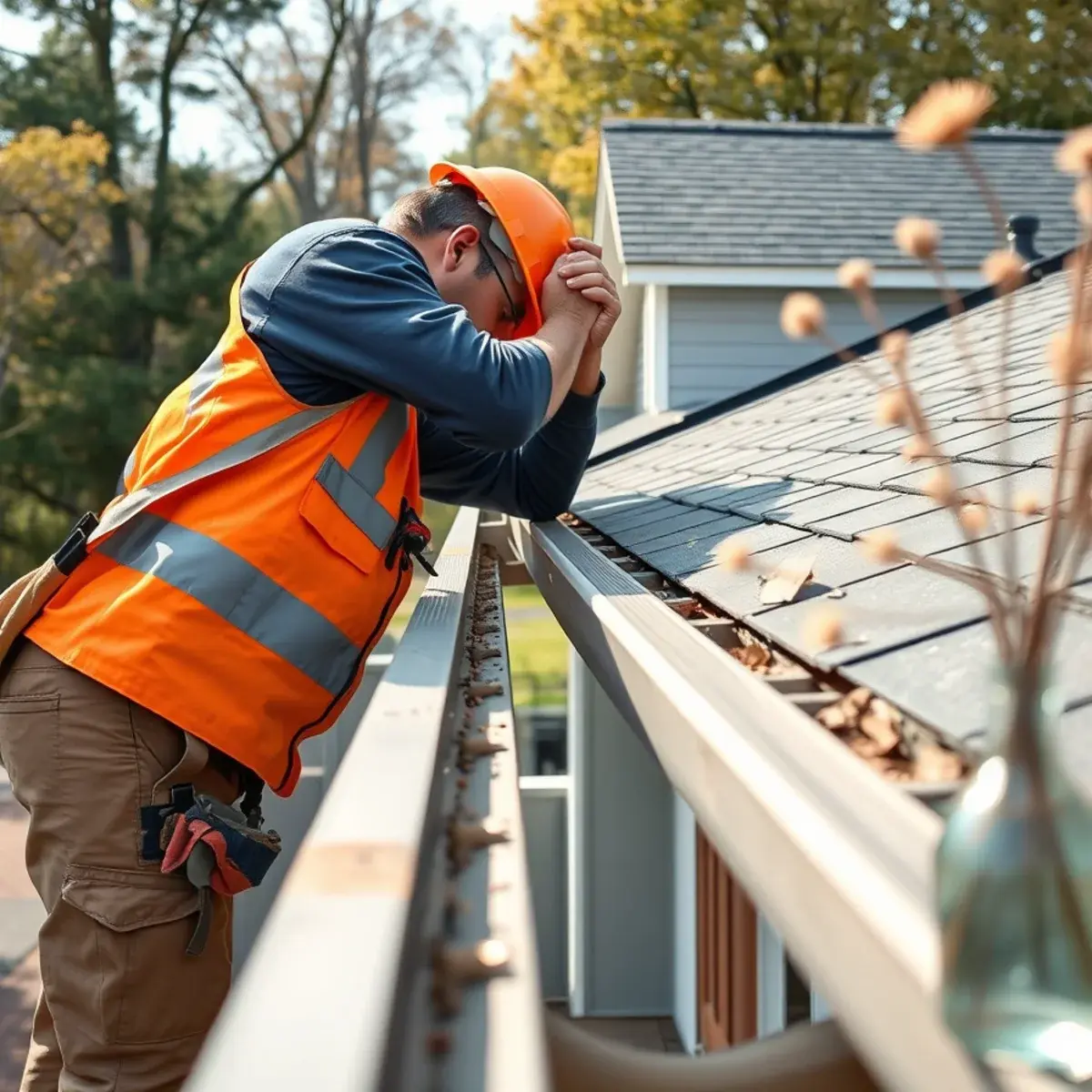 Gutter protection and roof drainage work near Woodstock, NY
