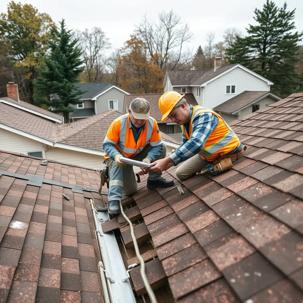 Storm damage roof repair near Yates County, NY